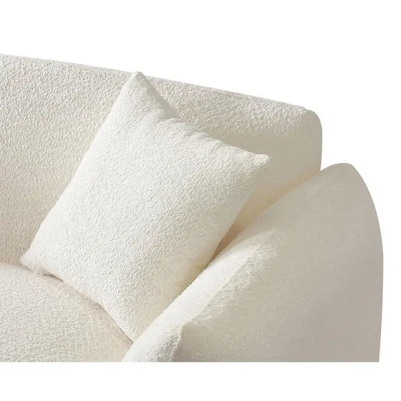 Mid Century Modern Couch 3-Seater Sofa for Living Room, Bedroom