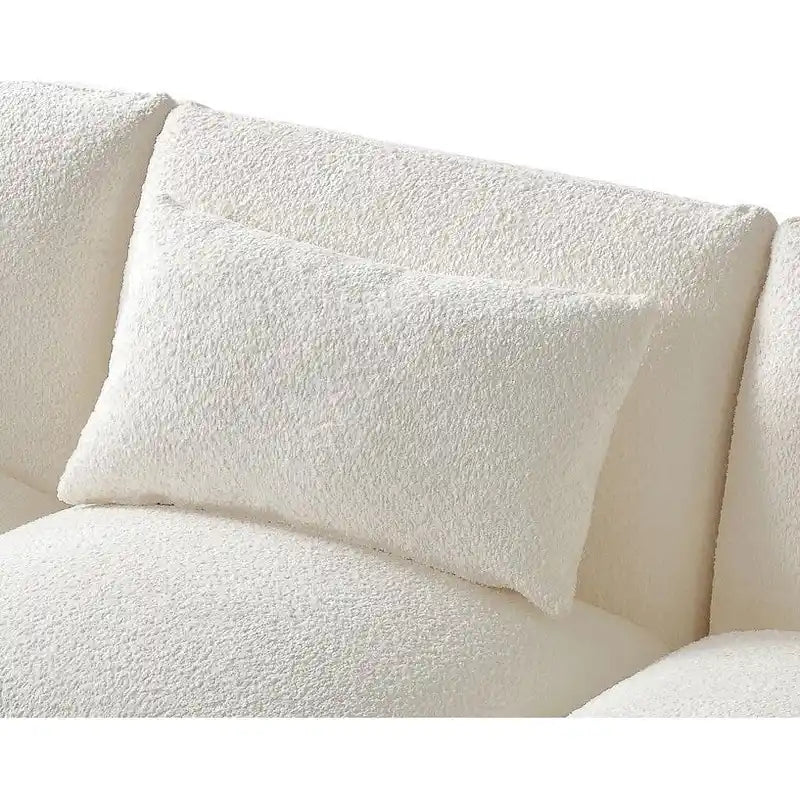 Mid Century Modern Couch 3-Seater Sofa for Living Room, Bedroom