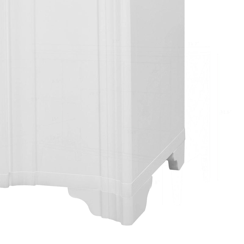 Sophisticated 4-Door Sideboard with Intricate Design