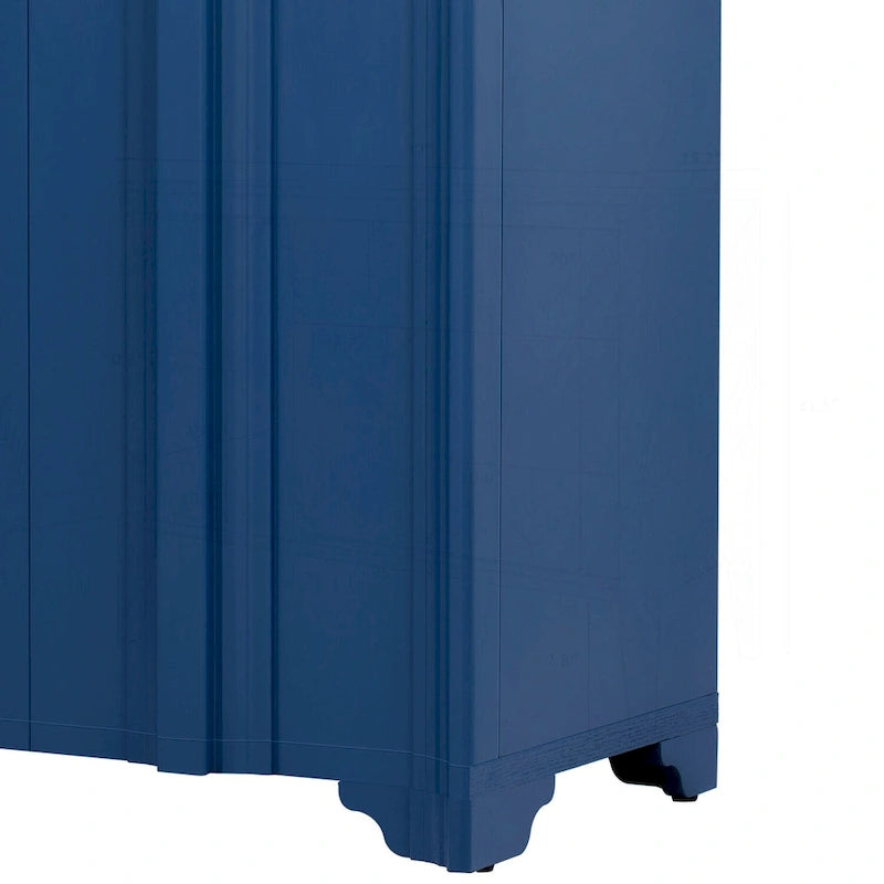 Sophisticated 4-Door Sideboard with Intricate Design