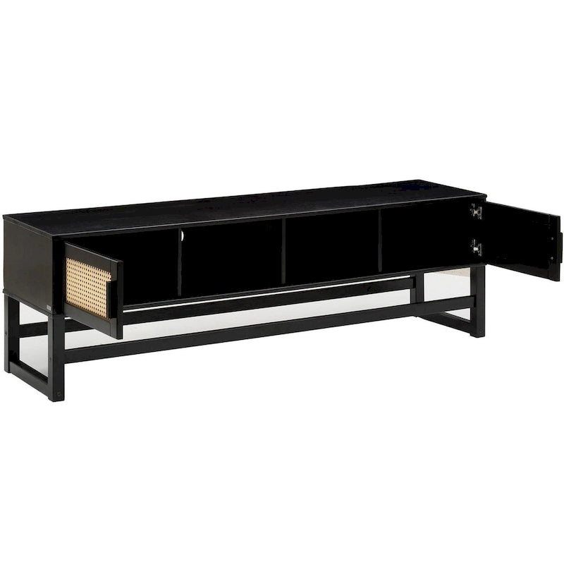 Media Console TV Stand with Storage