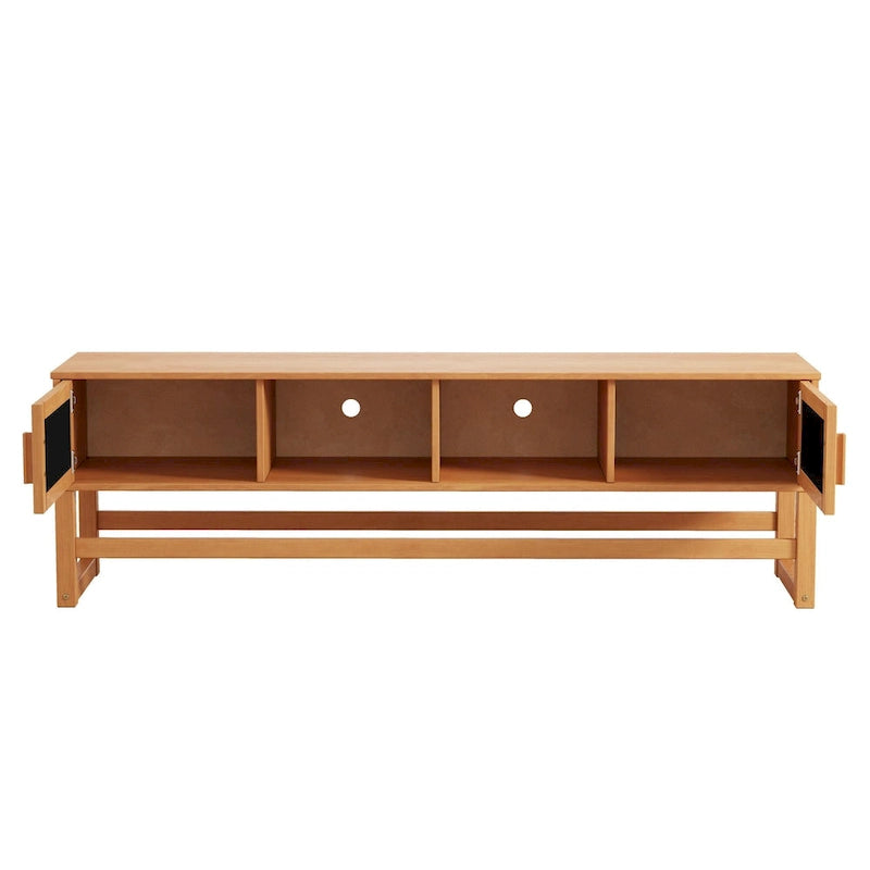 Media Console TV Stand with Storage