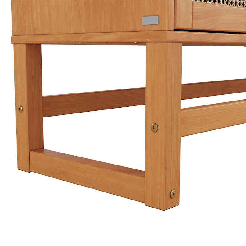 Media Console TV Stand with Storage