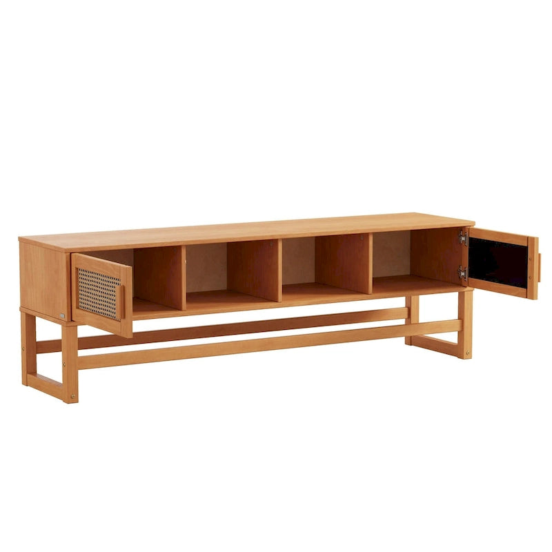 Media Console TV Stand with Storage