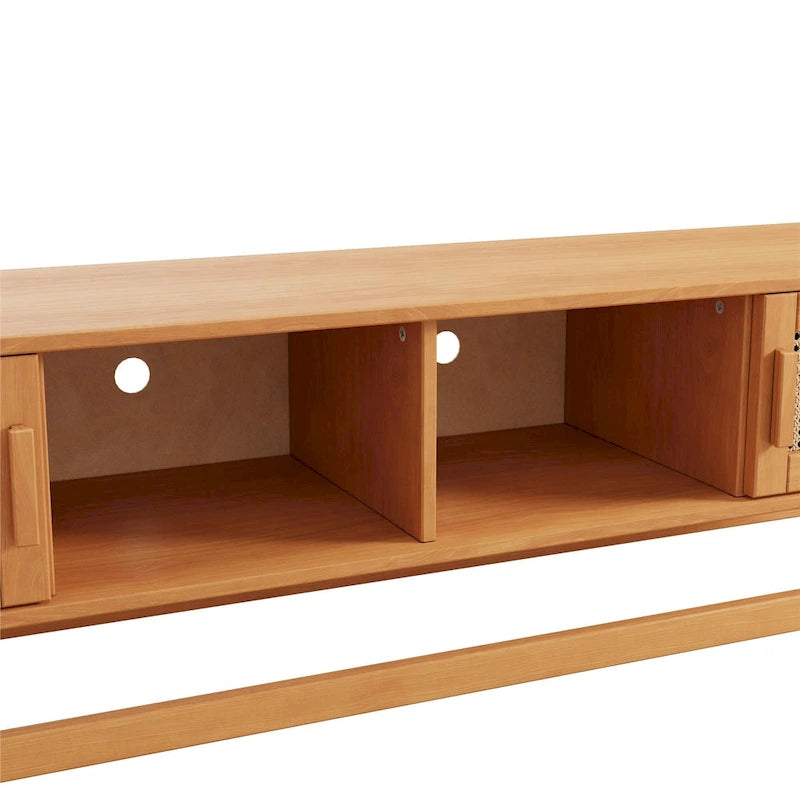 Media Console TV Stand with Storage