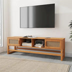 Media Console TV Stand with Storage