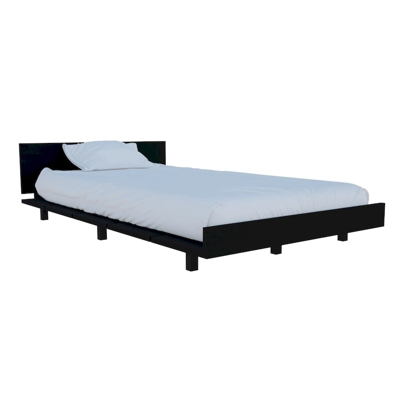 Floating Minimalist Bed Frame