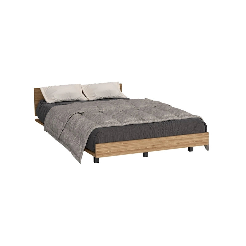 Floating Minimalist Bed Frame