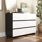 Modern Minimalist Nine-Drawer/Six-Drawer Dresser Storage Solution