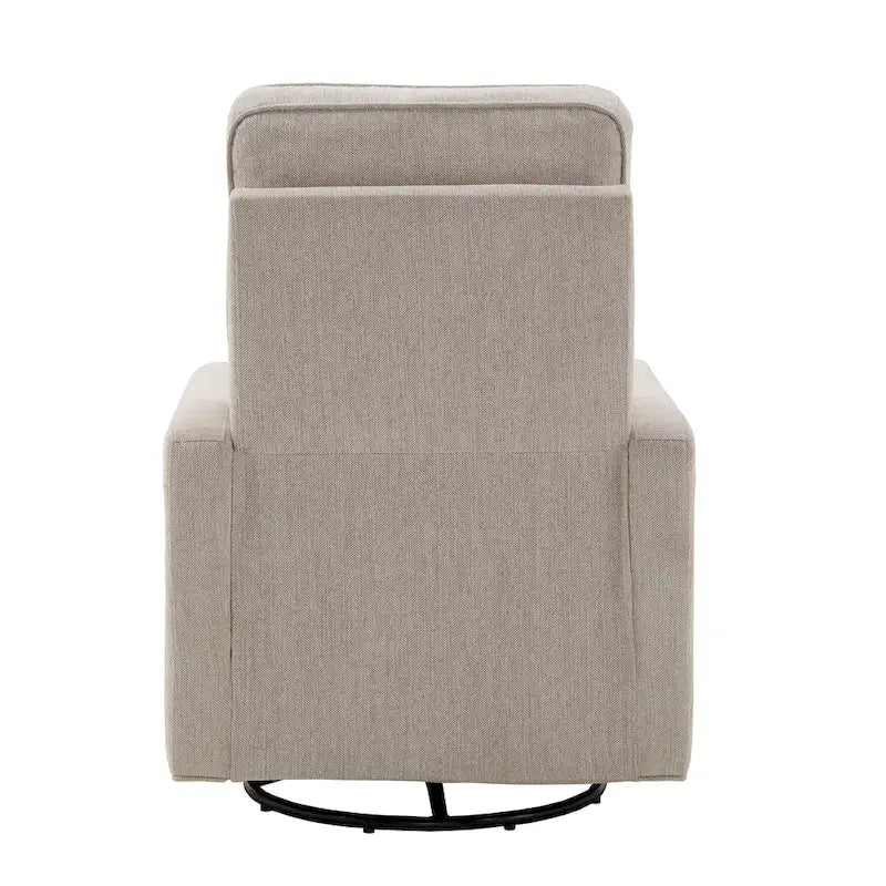 Cadeau Push Back Swivel Recliner Chair