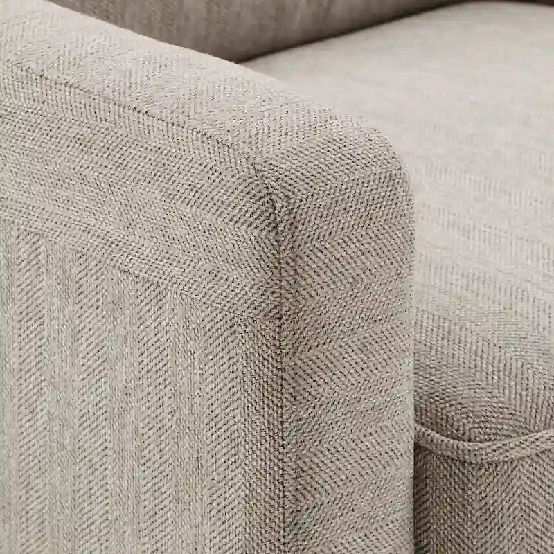 Cadeau Push Back Swivel Recliner Chair