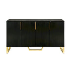 Sideboard Kitchen Cabinet with Four Doors and Adjustable Shelves