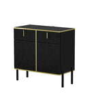 Pop-Up Door Credenza Sideboard Buffet Buffet Sideboard Storage Cabinet