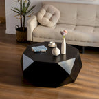 Three-dimensional Embossed Pattern Design American Retro Style Coffee Table