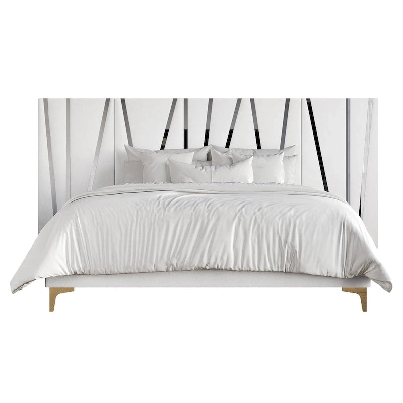 CraftPorch Contemporary Luxury Wall Panel Bed