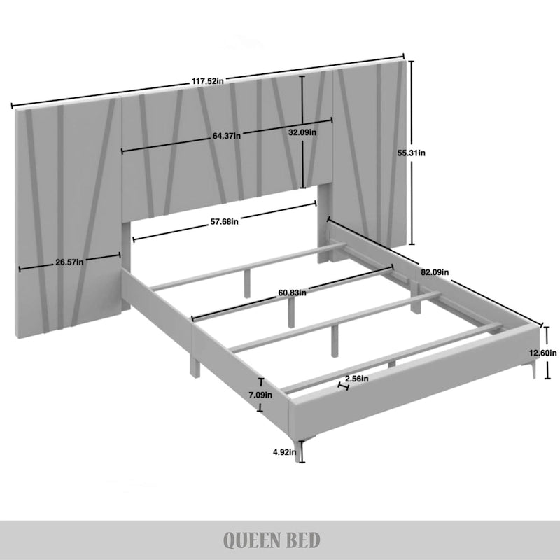 Contemporary Luxury Wall Panel Bed