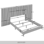 Contemporary Luxury Wall Panel Bed