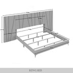 Contemporary Luxury Wall Panel Bed
