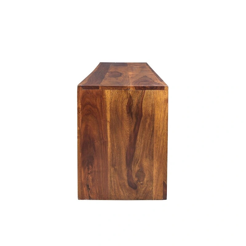 Handmade Solid Seesham Wood Bench