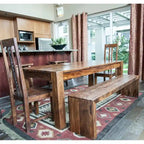 Handmade Solid Seesham Wood Bench