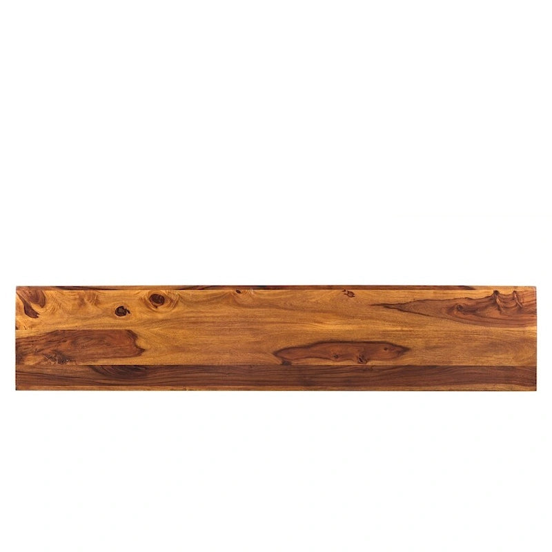 Handmade Solid Seesham Wood Bench