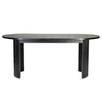 Solid Wood Oval Dining Table