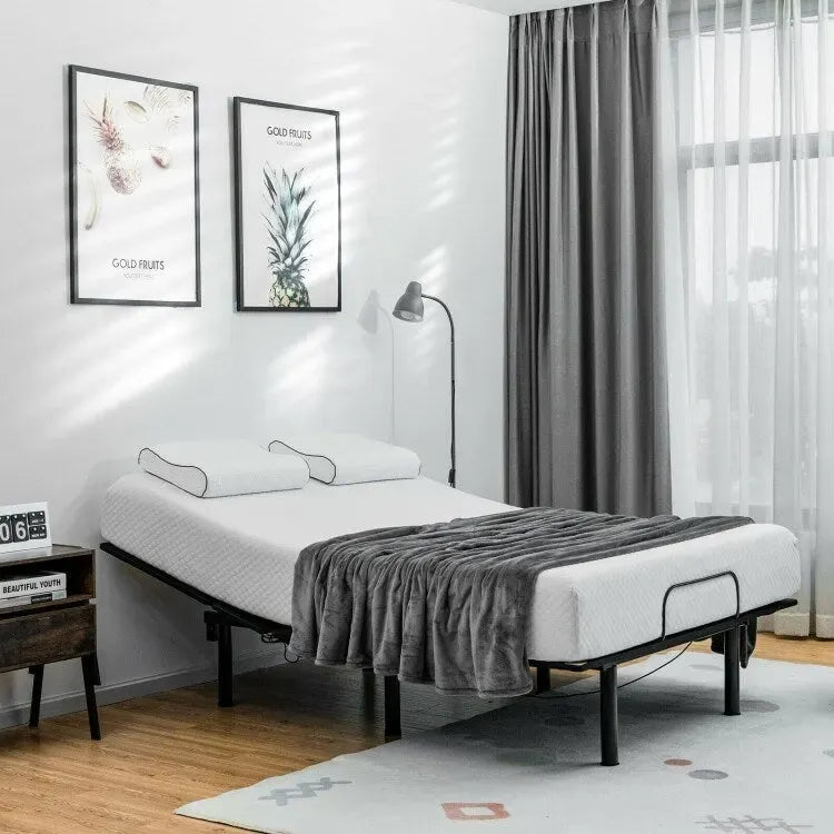 Queen Size Adjustable Bed Base with Head and Foot Adjustment