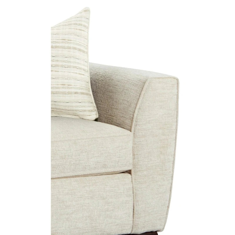 Oatmeal Stationary Sofa
