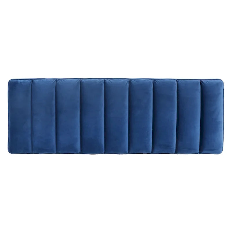 Modern Metal Base Upholstered Bench for Bedroom for Entryway