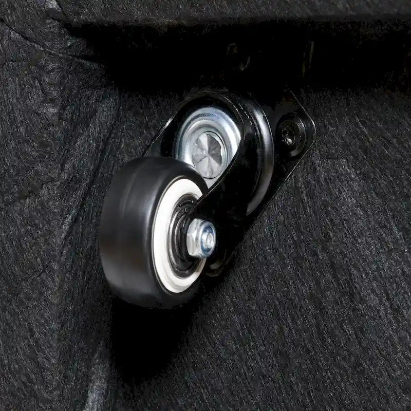 25 Performance Fabric Upholstered Rolling Dining Armchair