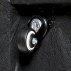 25 Performance Fabric Upholstered Rolling Dining Armchair