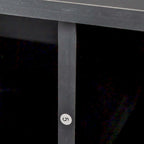 White modern minimalist TV cabinet 80 inch TV stand